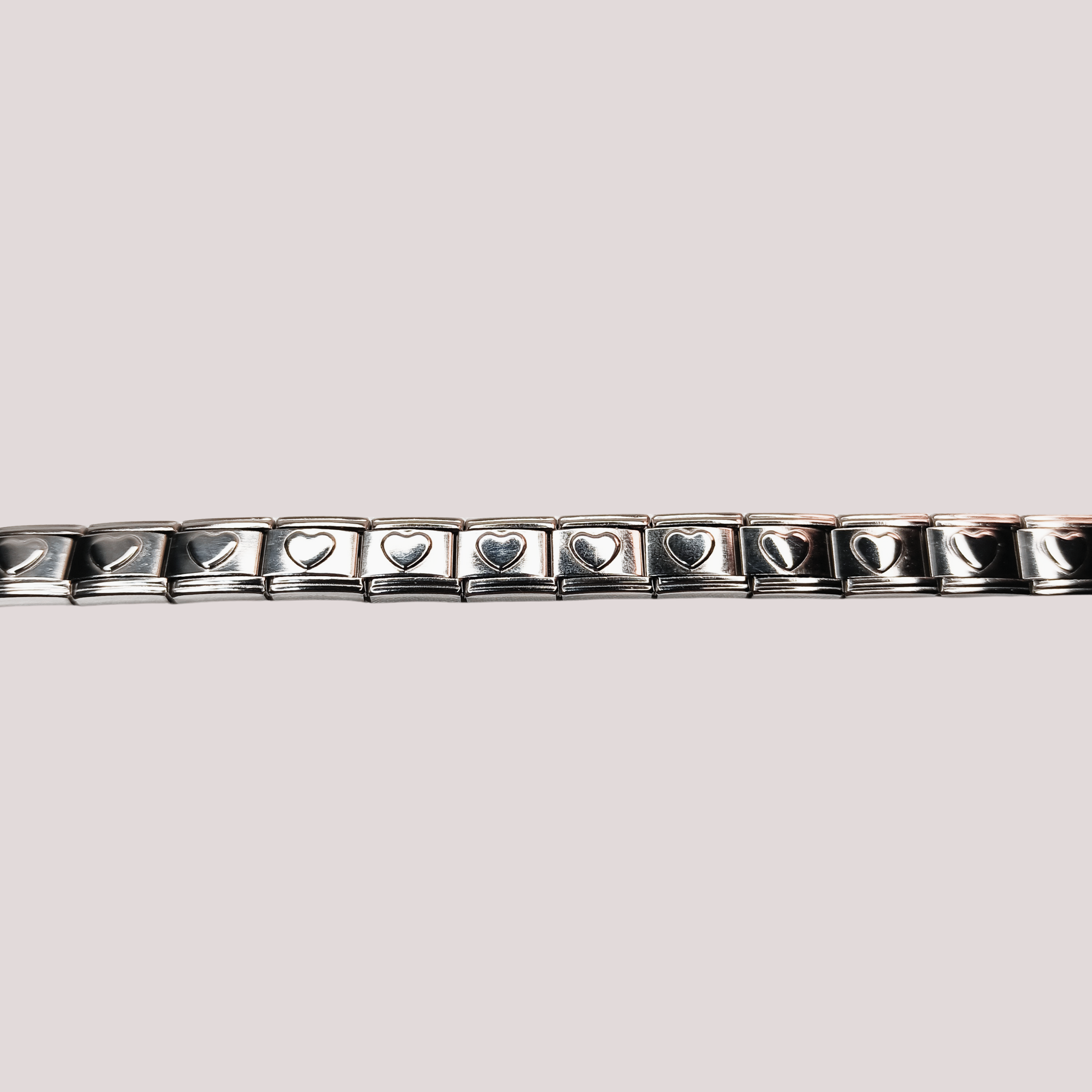 Kalp Çelik Charm