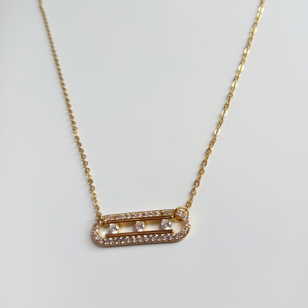 Gold Çelik Kolye