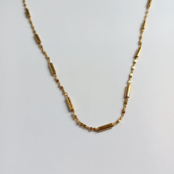 Gold Çelik Kolye