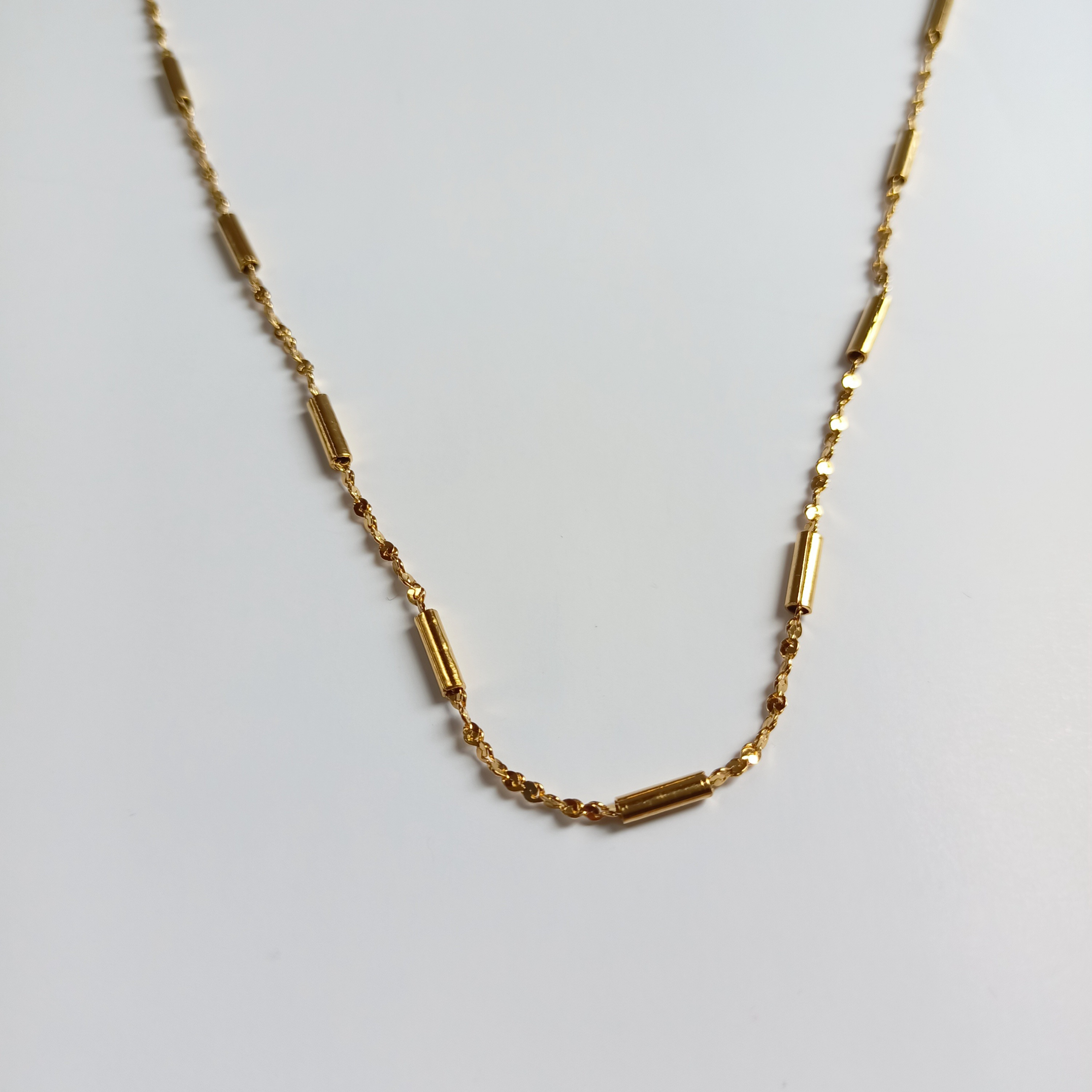 Gold Çelik Kolye