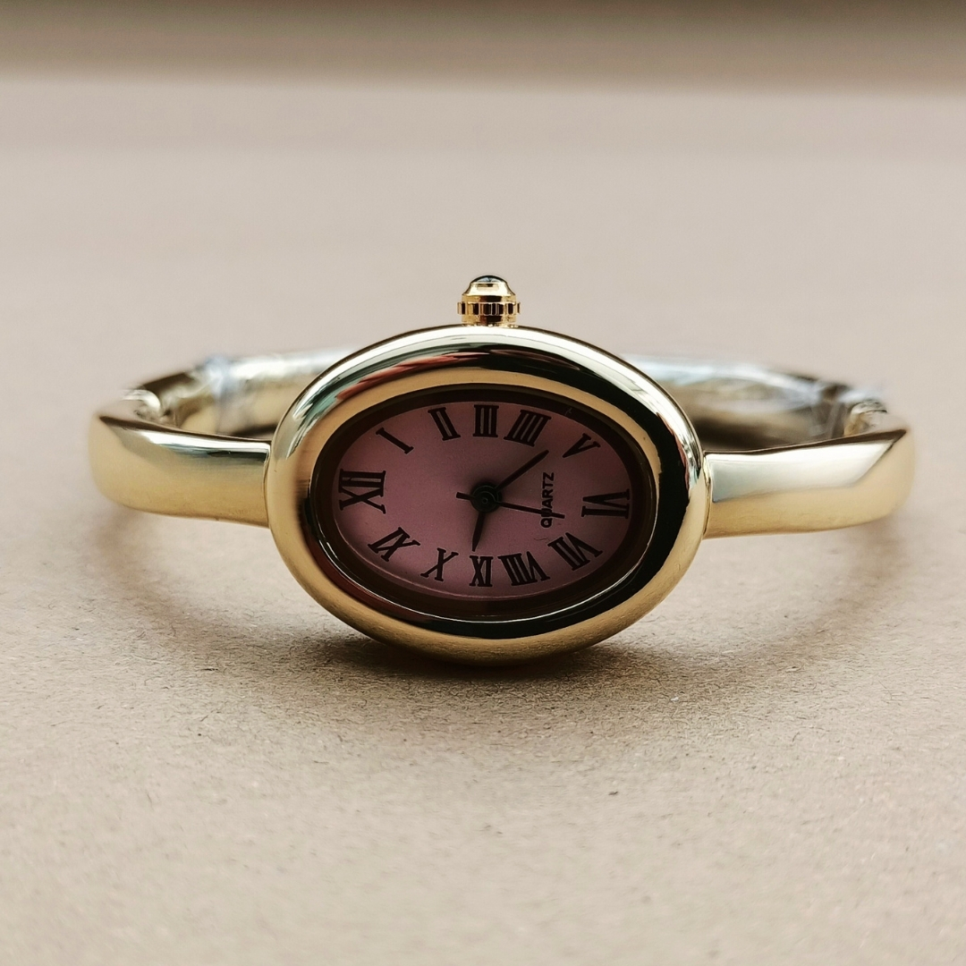 Çelik Kordon Cartier Model Elips (Oval) Tasarım Kadın Kol Saati - Görsel 5