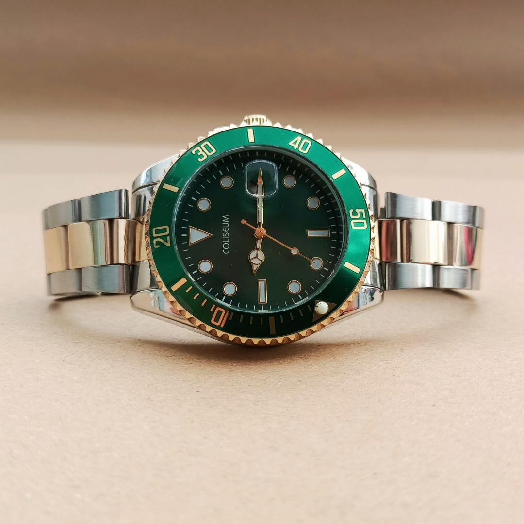 Takvimli Çelik Erkek Kol Saati - Görsel 3